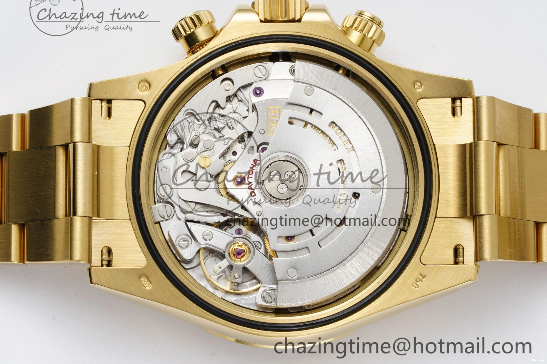 MiroTime 0228 Daytona 116508 BTF 1:1 Best Edition Black Diamonds Dial on YG Bracelet SA Sporty 2151